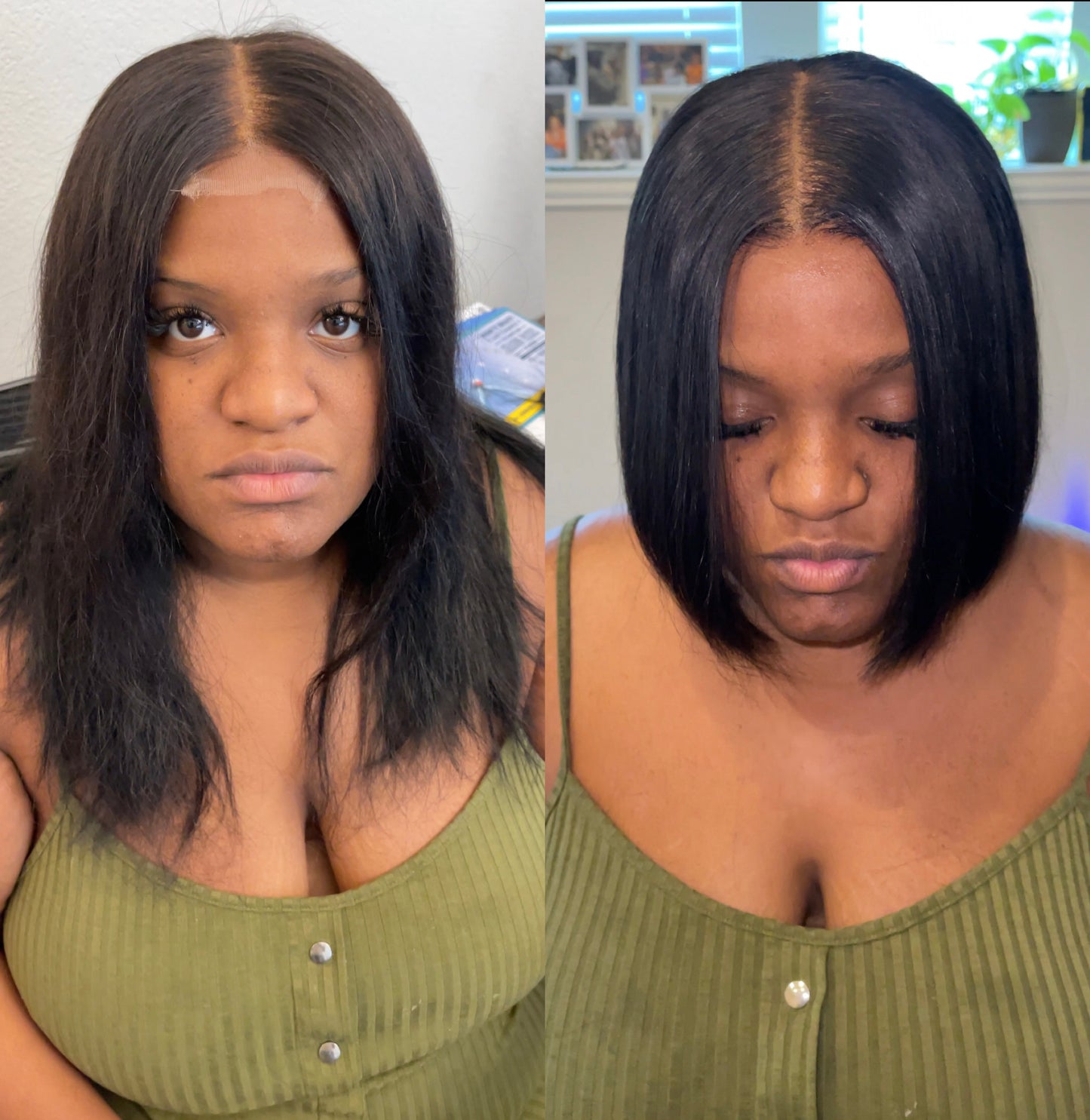 2X6 Closure Bob Wig